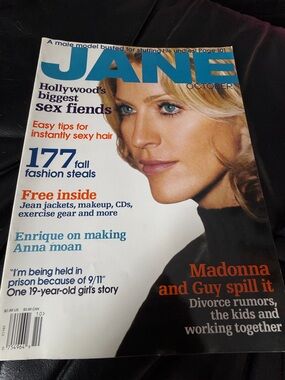 Jane Magazine October 2002 Madonna & Guy Ritchie